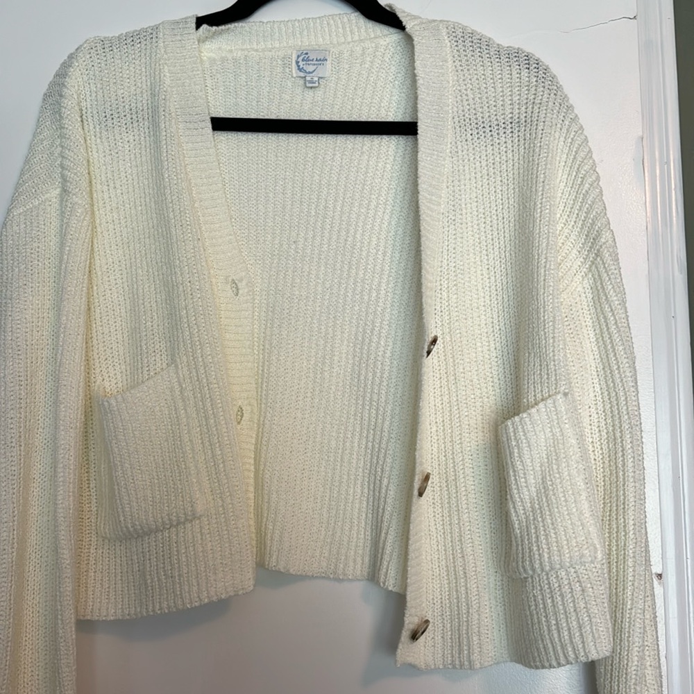 White XS cardigan